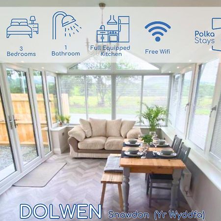 Dolwen Snowdonia Home By Polkastays Caernarfon Eksteriør billede